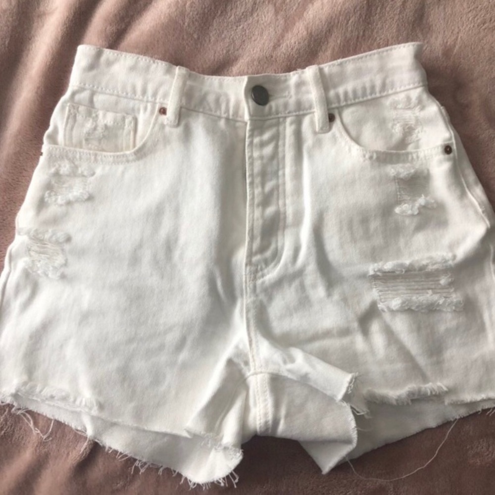 White Shorts